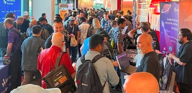 Conference sponsor hall