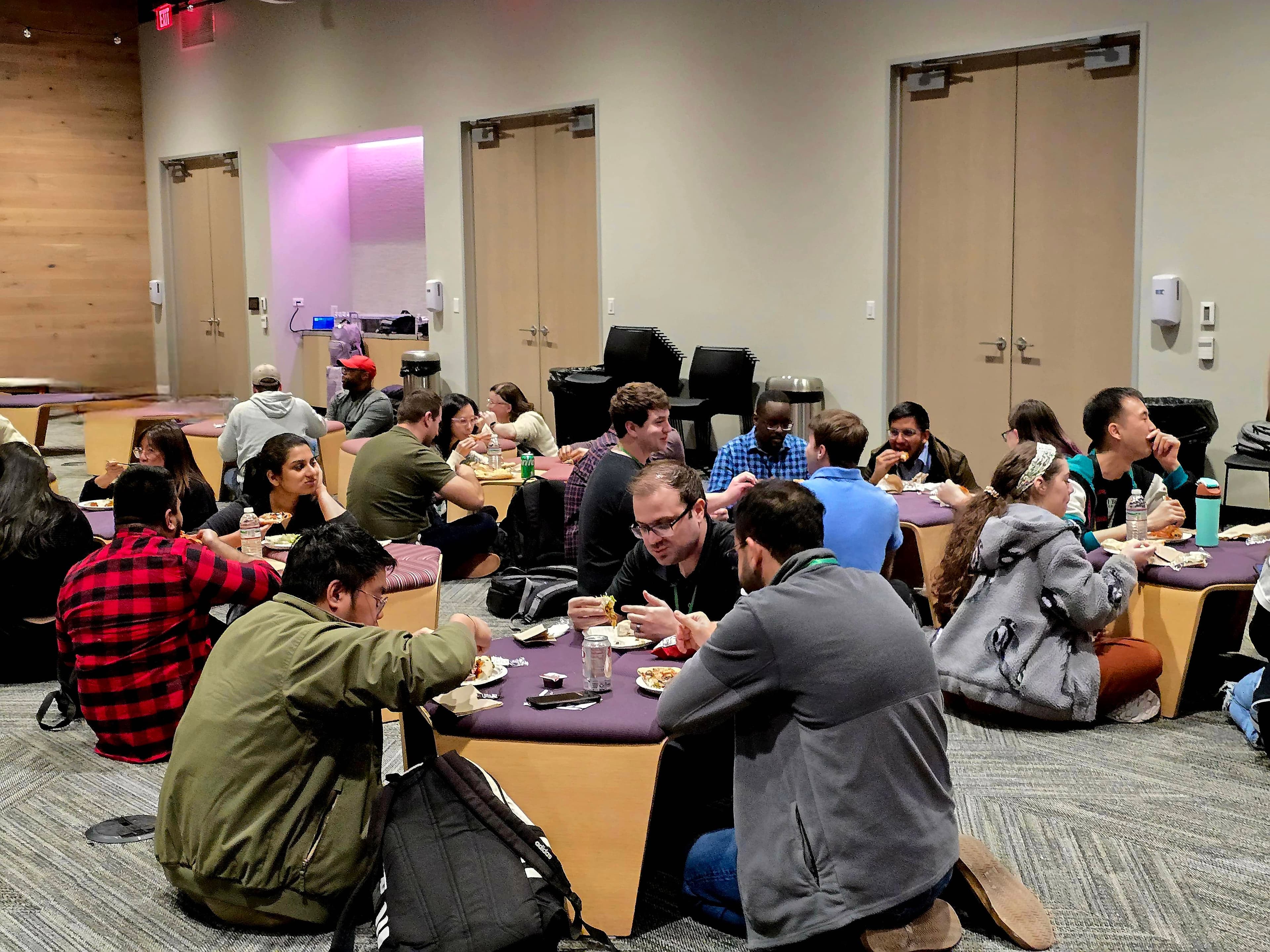 Lunch crowd